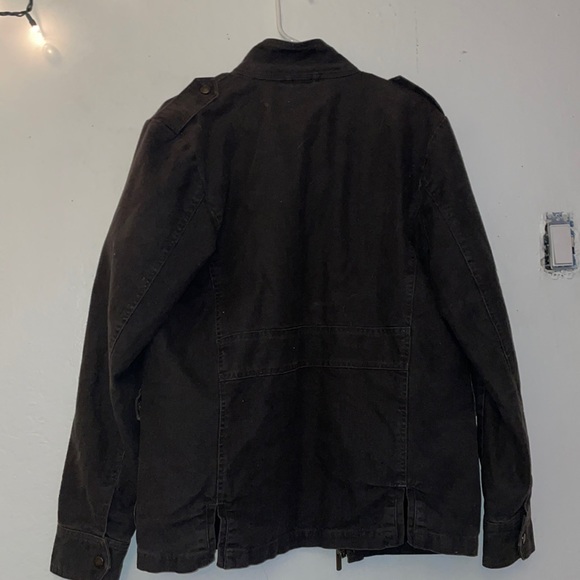 black denim jacket from brixton. size medium - Picture 2 of 2